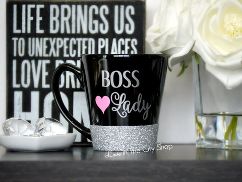 Boss Lady Coffee Mug / Best Boss Mug - love-in-the-city-shop