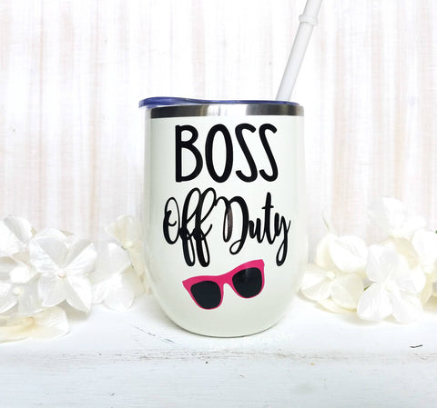 Boss Wine Tumbler - love-in-the-city-shop