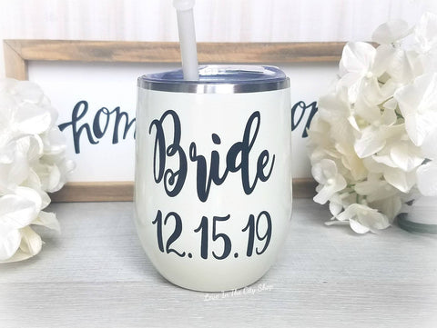 Future Bride Wine Tumbler - love-in-the-city-shop