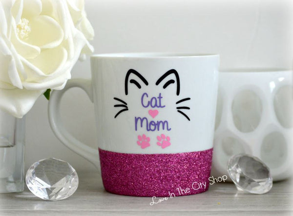 Cat Mom Coffee Mug - love-in-the-city-shop
