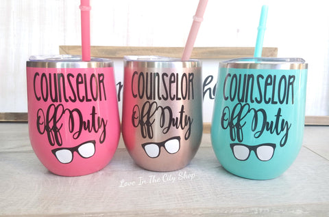 Counselor Wine Tumbler - love-in-the-city-shop