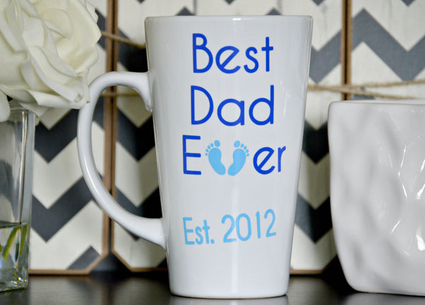Best Dad Ever Mug (Latte) - love-in-the-city-shop