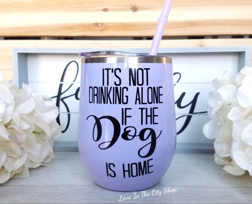 Dog Wine Tumbler - love-in-the-city-shop