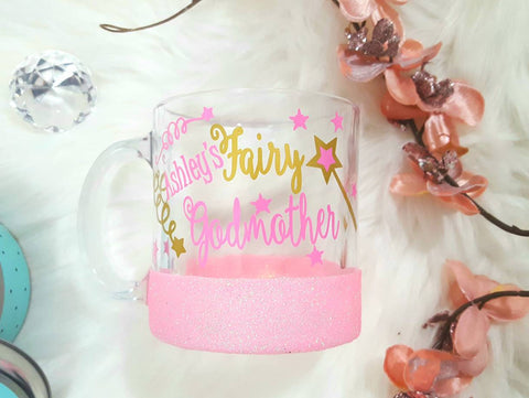 Fairy Godmother Glass Coffee Mug - love-in-the-city-shop