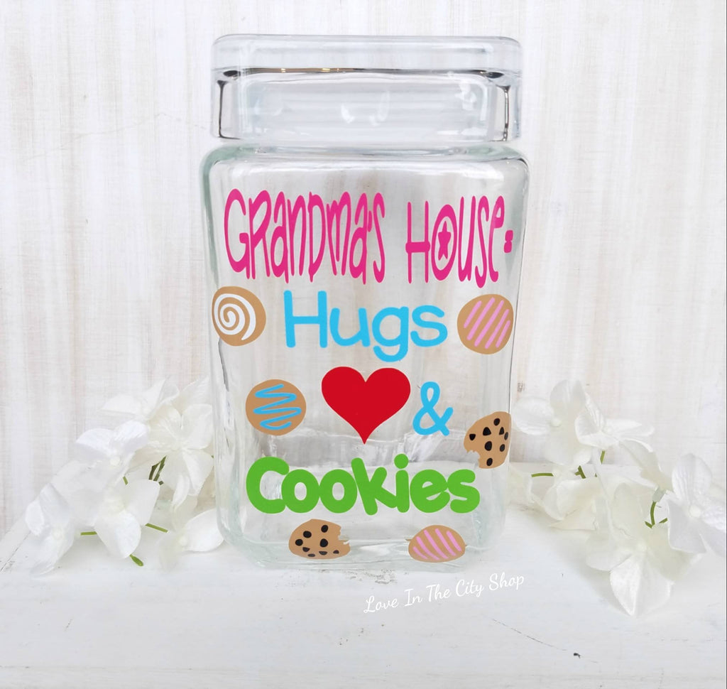 Personalized Grandma Cookie Jar - love-in-the-city-shop