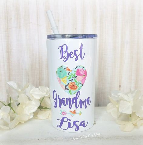 Grandma Metal Tumbler (Mini Tumbler) - love-in-the-city-shop