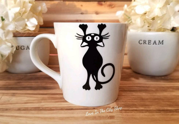 Hanging Cat Coffee Mug - love-in-the-city-shop