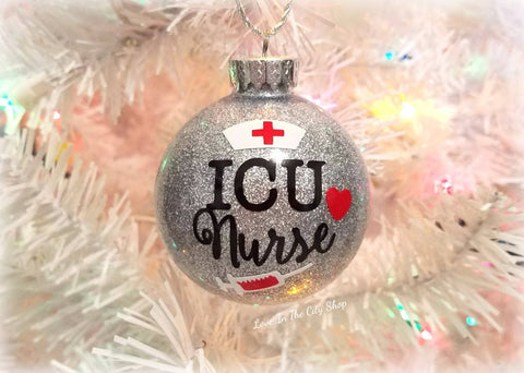 ICU Nurse Ornament - love-in-the-city-shop