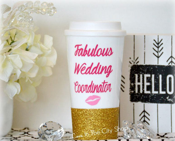 Fabulous Wedding Coordinator Travel Mug - love-in-the-city-shop