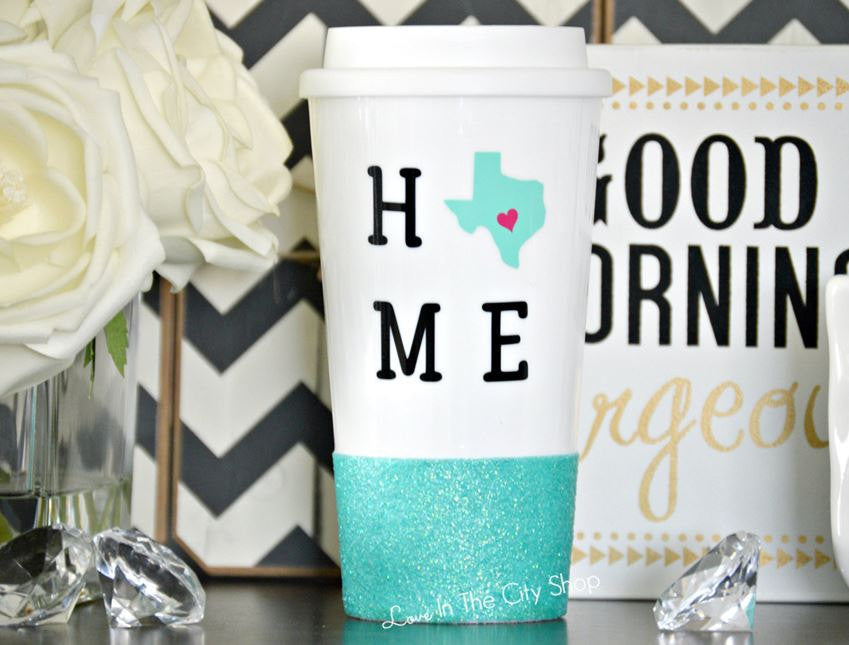Long Distance - HOME Travel Mug - love-in-the-city-shop