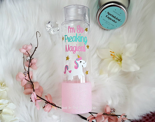I'm So Freaking Magical Unicorn Water Bottle - love-in-the-city-shop
