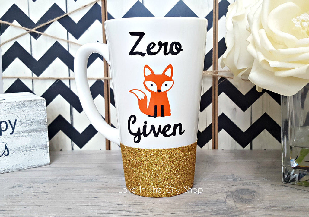 Zero Fox Given Latte Mug - love-in-the-city-shop