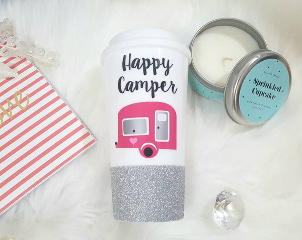 Happy Camper Travel Mug - love-in-the-city-shop