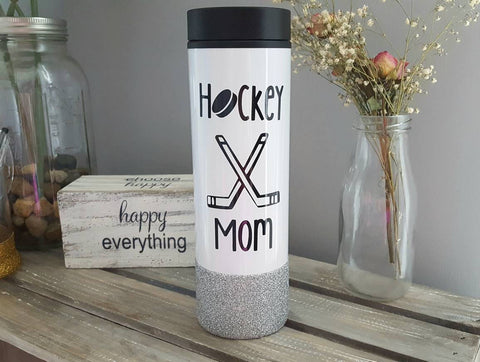 Hockey Mom Travel Tumbler - love-in-the-city-shop