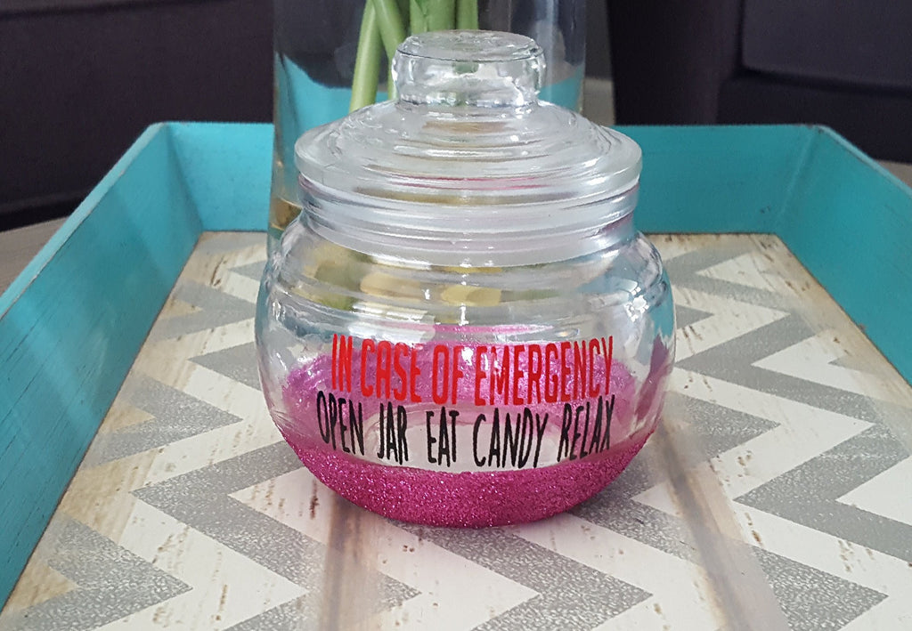 In Case of Emergency Candy Jar - love-in-the-city-shop