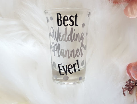 Wedding Planner Shot Glass - love-in-the-city-shop