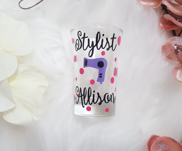 Hair Stylist Shot Glass - love-in-the-city-shop