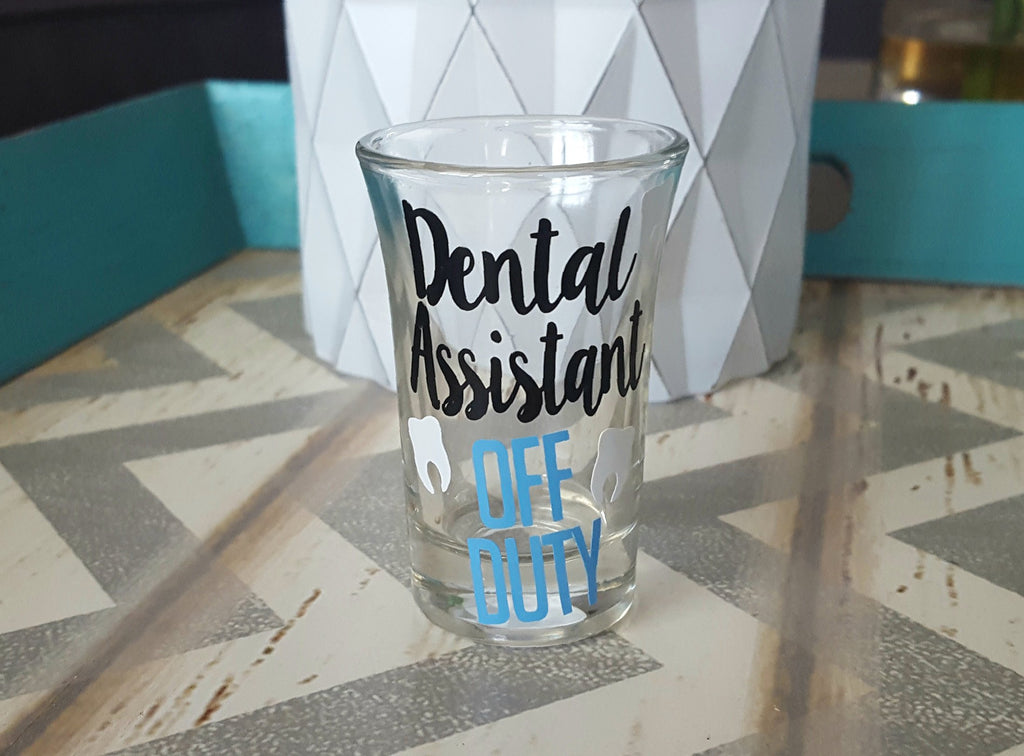 Dental Assistant Shot Glass - love-in-the-city-shop