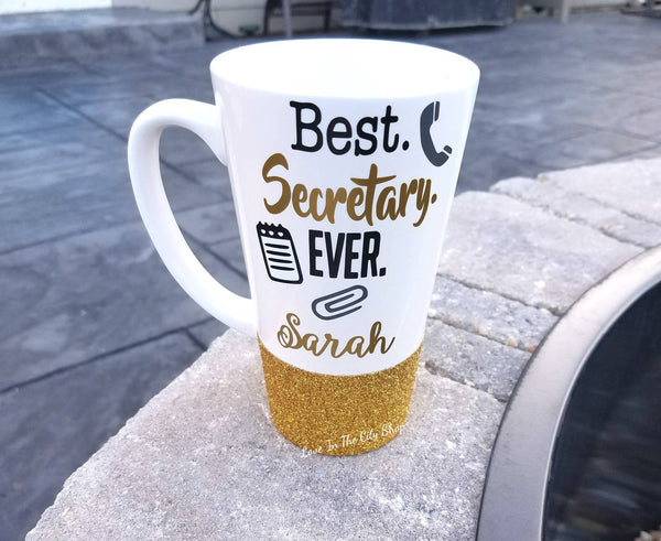 Secretary Coffee Mug (Latte Mug) - love-in-the-city-shop