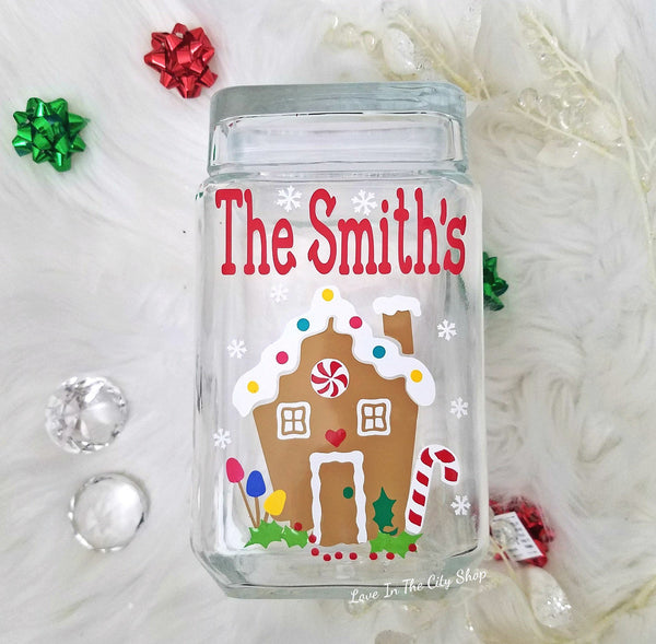 Christmas Cookie Jar - love-in-the-city-shop