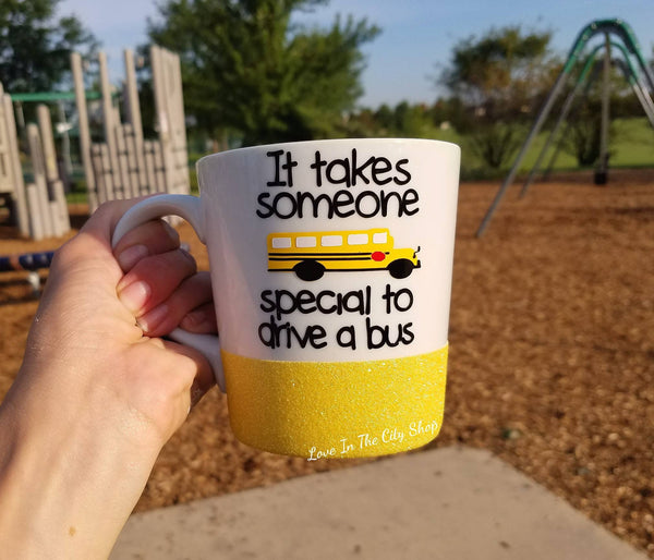 It takes someone Special to Drive a Bus - Bus Driver Mug - love-in-the-city-shop