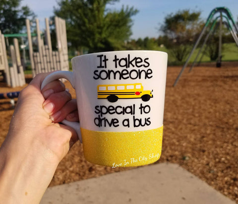 It takes someone Special to Drive a Bus - Bus Driver Mug - love-in-the-city-shop