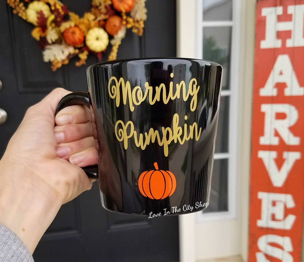 Good Morning Pumpkin Coffee Mug - love-in-the-city-shop