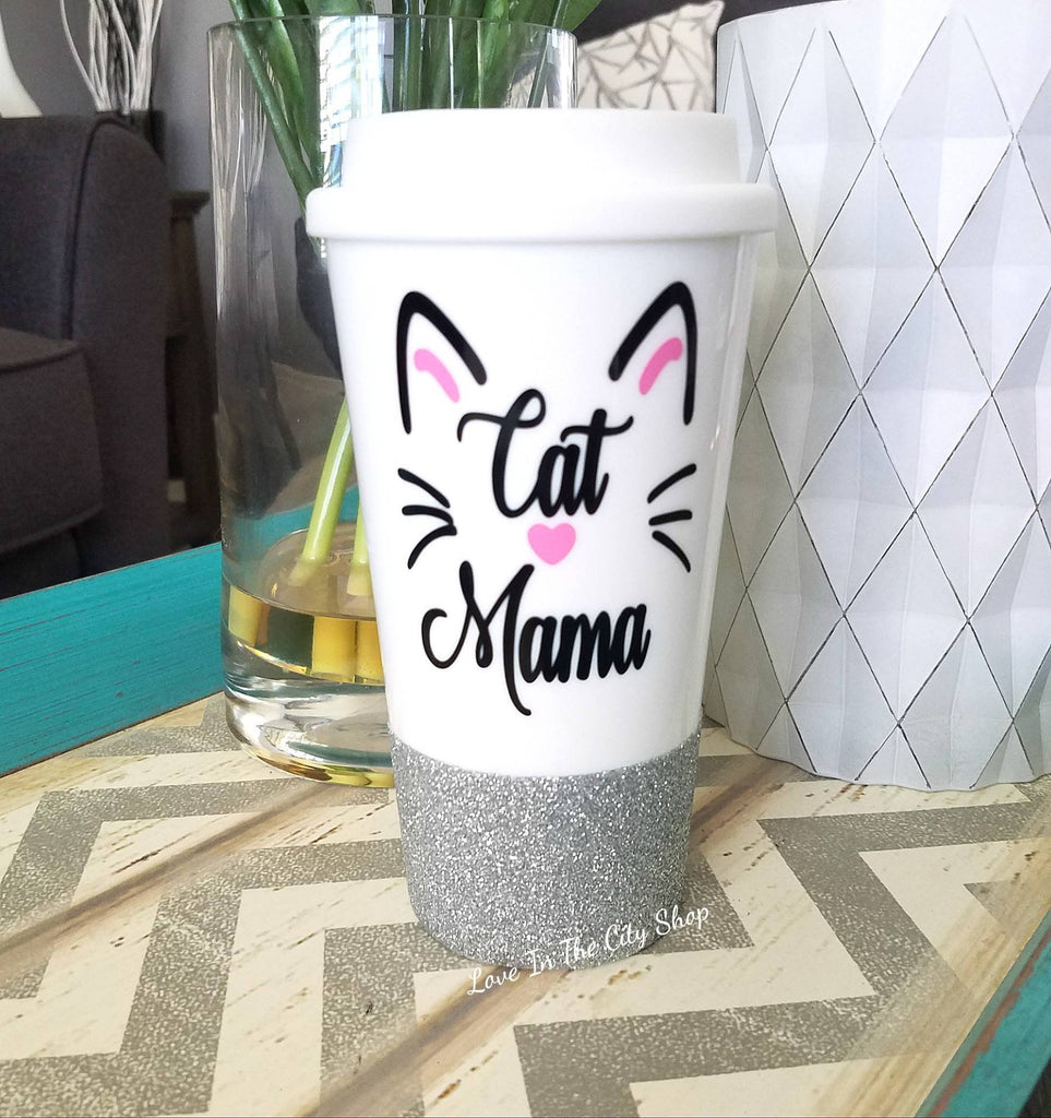 Cat Mama Travel Mug - love-in-the-city-shop