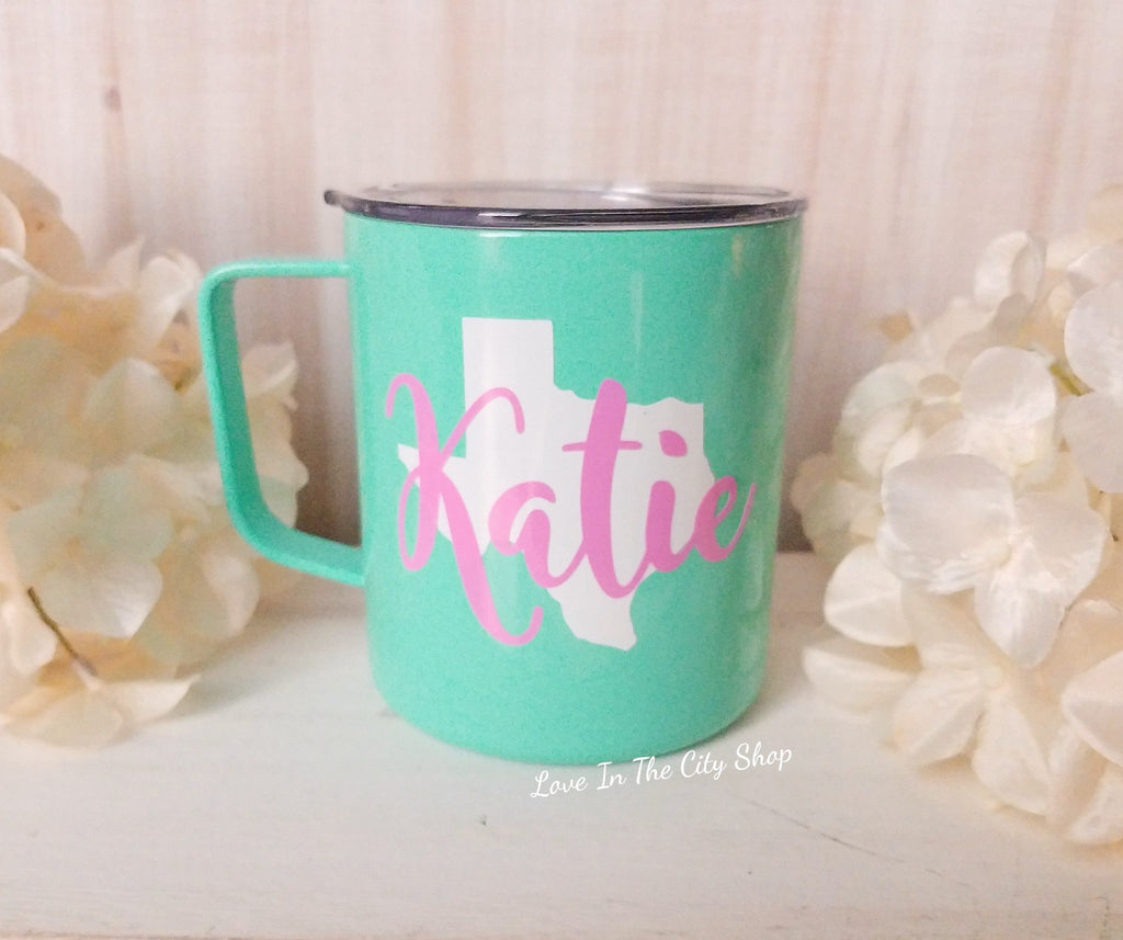 State Metal Mug - love-in-the-city-shop
