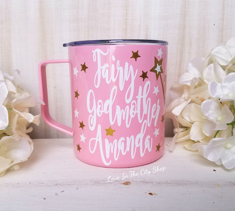 Fairy Godmother Metal Mug - love-in-the-city-shop