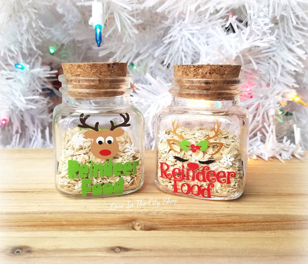 Reindeer Food Jar - love-in-the-city-shop
