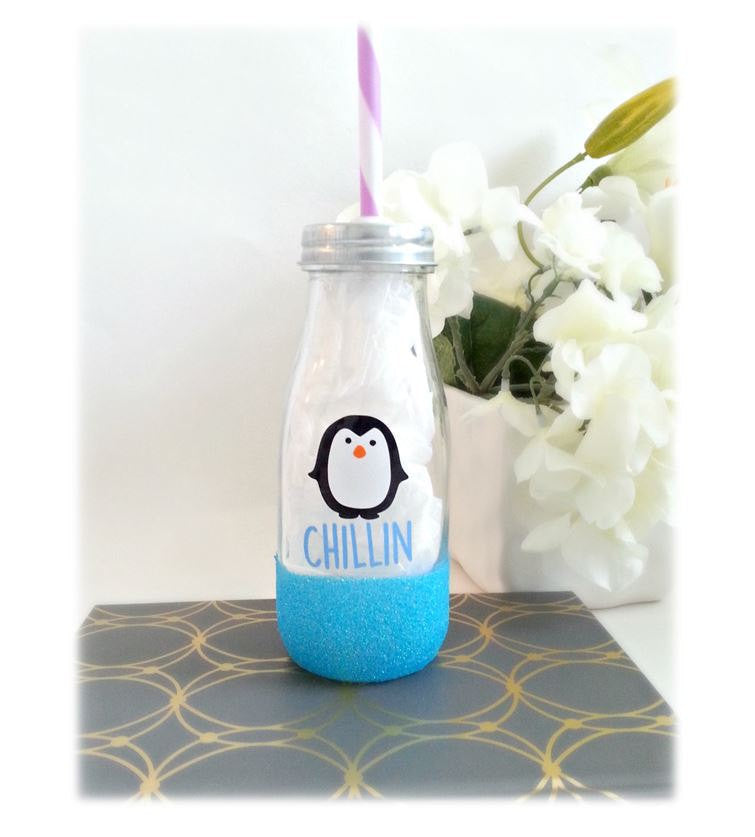 Penguin Milk Bottle - love-in-the-city-shop