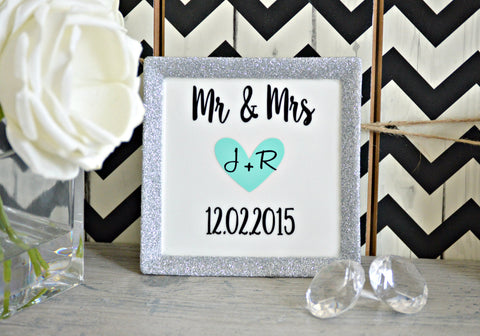 Mr and Mrs Wedding Ring Dish - love-in-the-city-shop