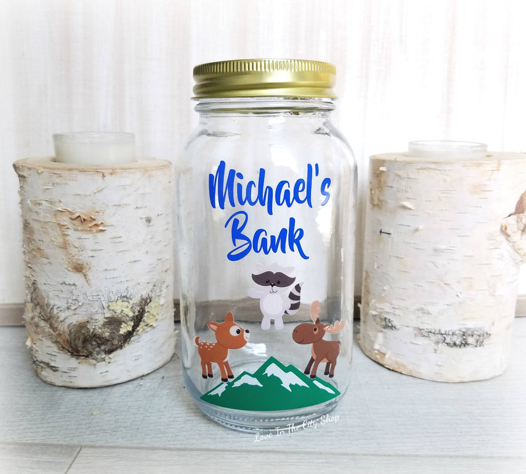 Woodland Animal Bank - love-in-the-city-shop