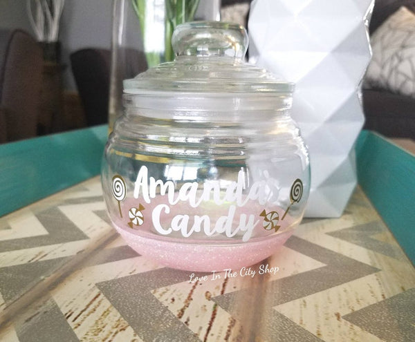 Name Candy Jar - love-in-the-city-shop