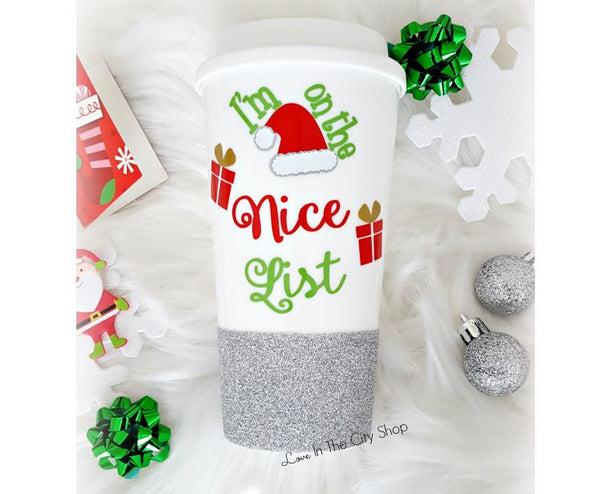 Santa's Nice List Mug - love-in-the-city-shop