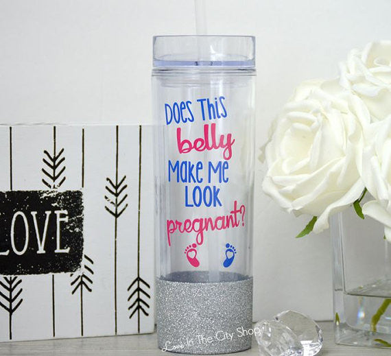 Pregnant Water Bottle - love-in-the-city-shop