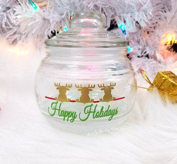 Reindeer Candy Jar - love-in-the-city-shop