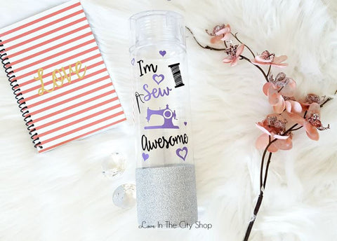 Sewing Water Bottle - love-in-the-city-shop
