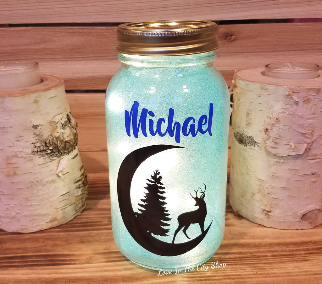 North Woods Light Up Jar - love-in-the-city-shop
