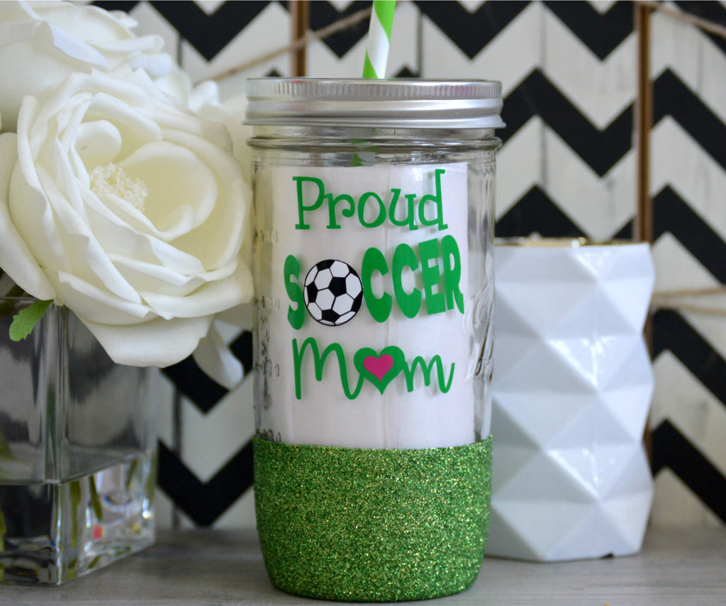 Soccer Mom Tumbler (Glass) - love-in-the-city-shop