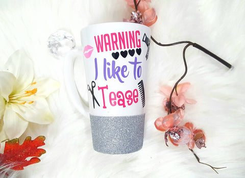 I like to Tease Coffee Mug (Latte Mug) - love-in-the-city-shop