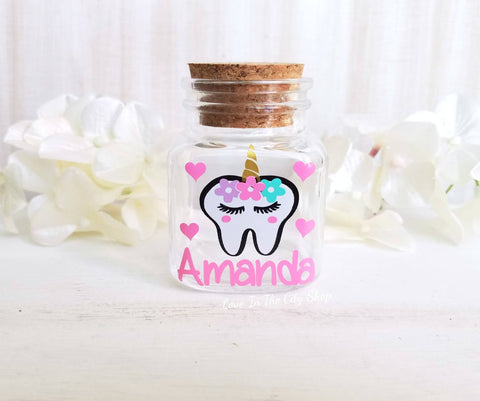 Unicorn Tooth Fairy Jar - love-in-the-city-shop