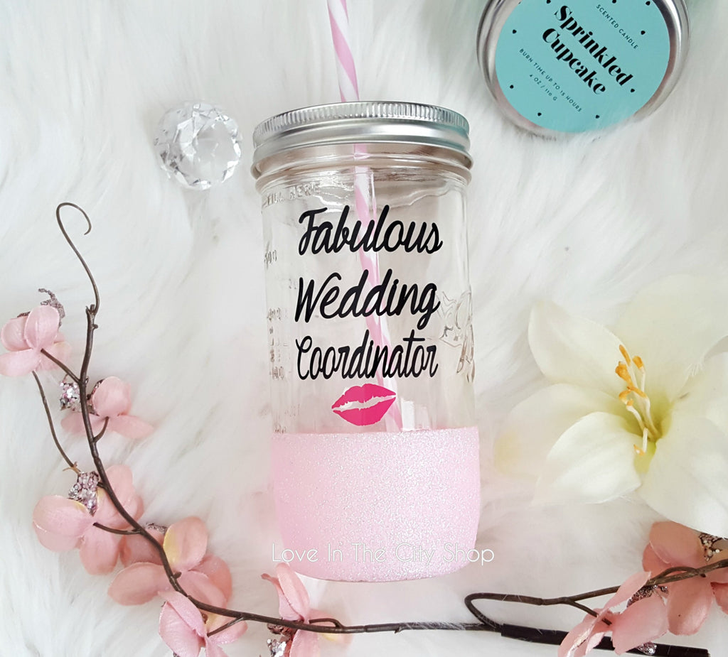 Wedding Coordinator Tumbler (Glass Tumbler) - love-in-the-city-shop